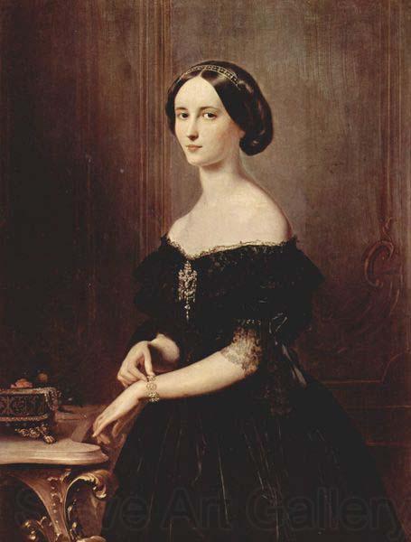 Francesco Hayez Portrait of a Veneitan Woman Germany oil painting art